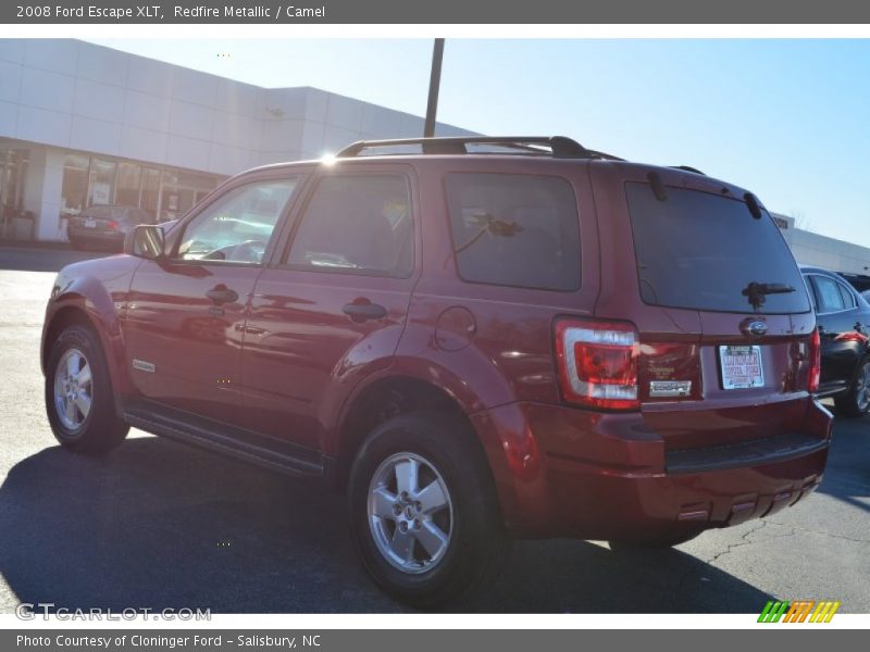 Redfire Metallic / Camel 2008 Ford Escape XLT