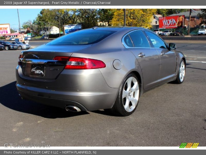 Pearl Grey Metallic / Charcoal/Charcoal 2009 Jaguar XF Supercharged
