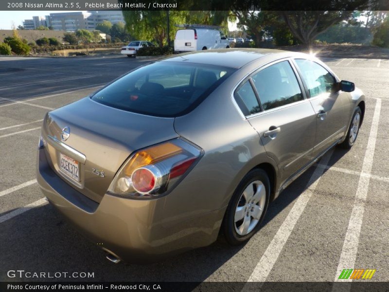 Pebble Beach Metallic / Charcoal 2008 Nissan Altima 2.5 S