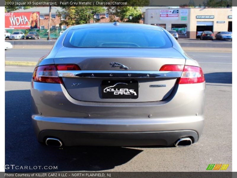 Pearl Grey Metallic / Charcoal/Charcoal 2009 Jaguar XF Supercharged