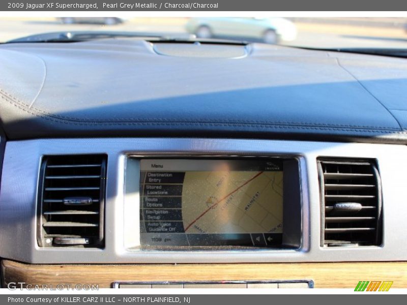Pearl Grey Metallic / Charcoal/Charcoal 2009 Jaguar XF Supercharged