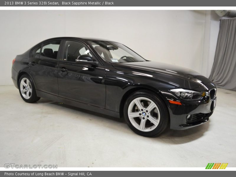 Black Sapphire Metallic / Black 2013 BMW 3 Series 328i Sedan