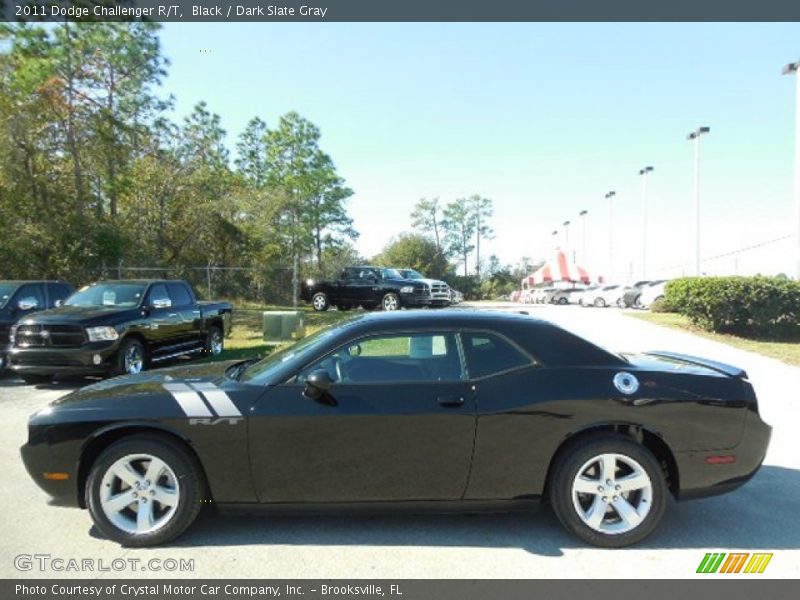 Black / Dark Slate Gray 2011 Dodge Challenger R/T