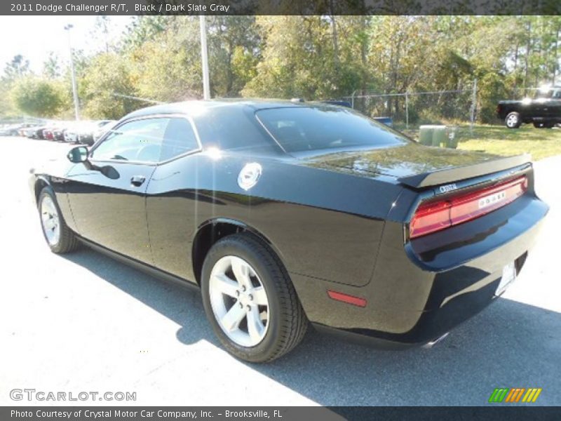 Black / Dark Slate Gray 2011 Dodge Challenger R/T