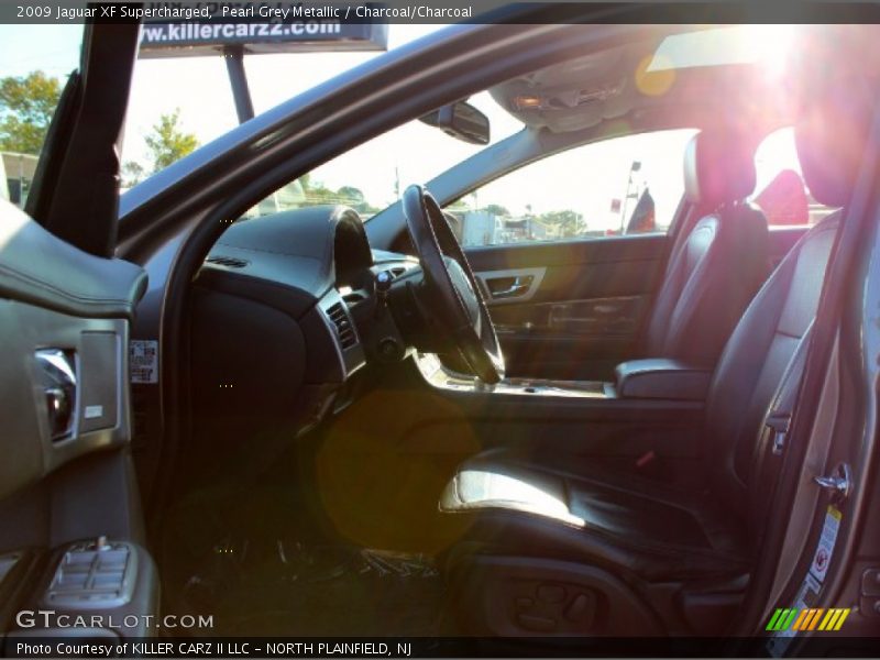 Pearl Grey Metallic / Charcoal/Charcoal 2009 Jaguar XF Supercharged