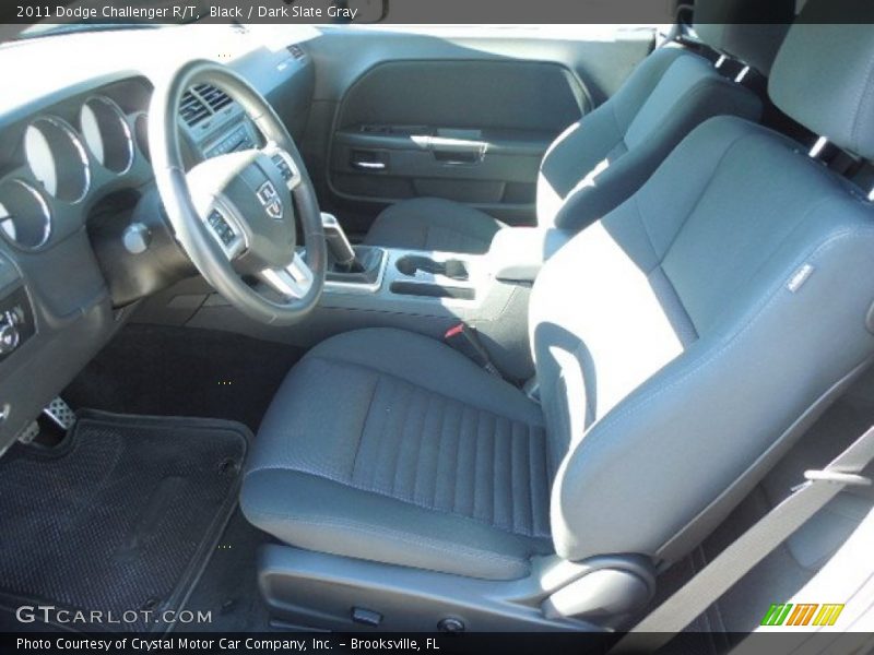 Black / Dark Slate Gray 2011 Dodge Challenger R/T