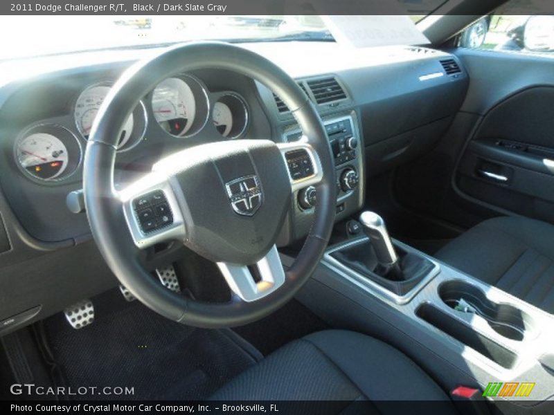 Black / Dark Slate Gray 2011 Dodge Challenger R/T