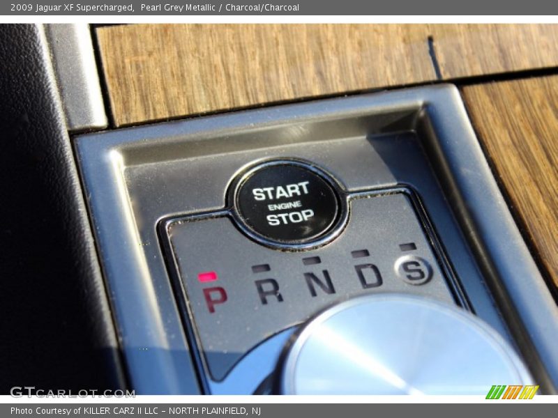 Pearl Grey Metallic / Charcoal/Charcoal 2009 Jaguar XF Supercharged