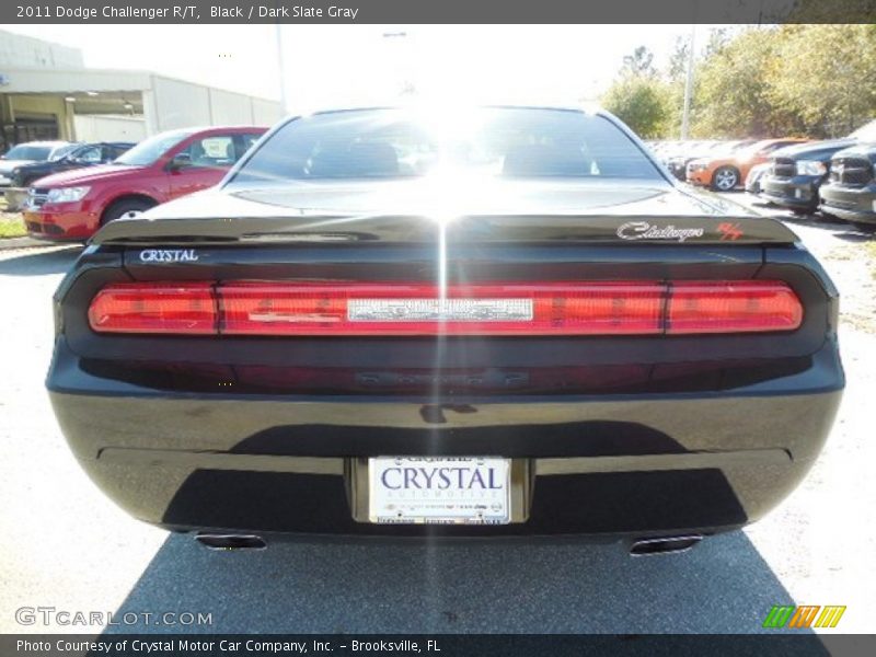 Black / Dark Slate Gray 2011 Dodge Challenger R/T