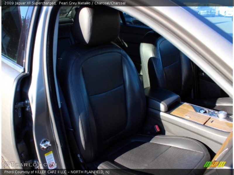 Pearl Grey Metallic / Charcoal/Charcoal 2009 Jaguar XF Supercharged