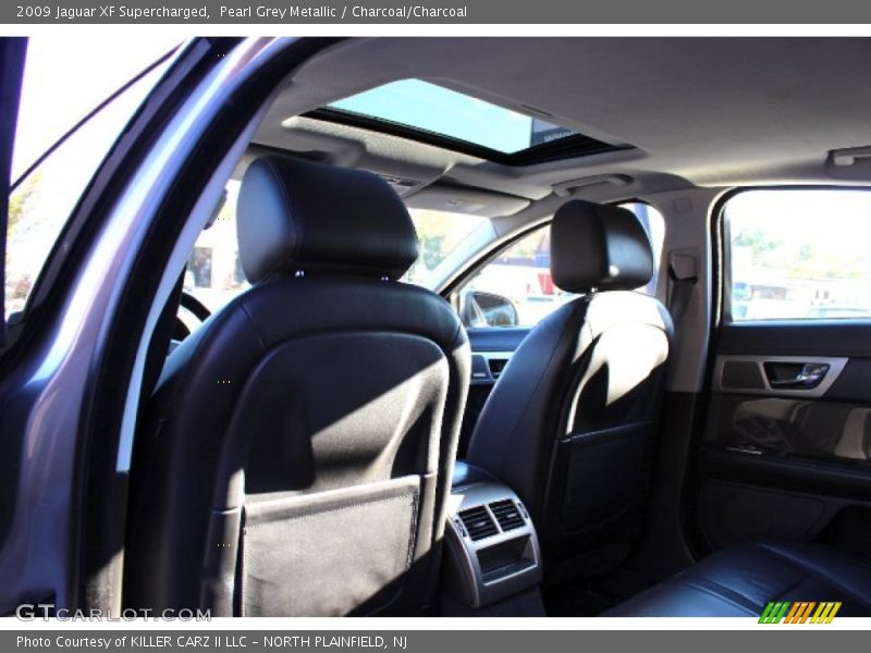 Pearl Grey Metallic / Charcoal/Charcoal 2009 Jaguar XF Supercharged
