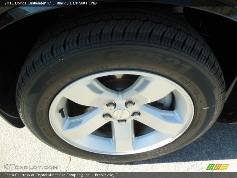 Black / Dark Slate Gray 2011 Dodge Challenger R/T