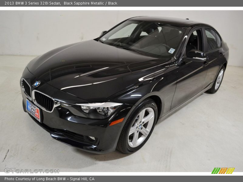 Black Sapphire Metallic / Black 2013 BMW 3 Series 328i Sedan
