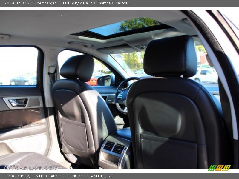 Pearl Grey Metallic / Charcoal/Charcoal 2009 Jaguar XF Supercharged