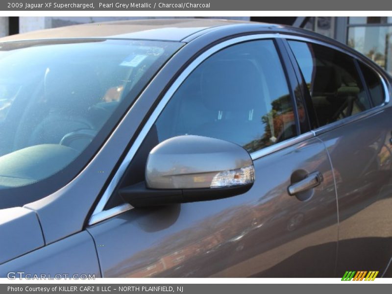 Pearl Grey Metallic / Charcoal/Charcoal 2009 Jaguar XF Supercharged
