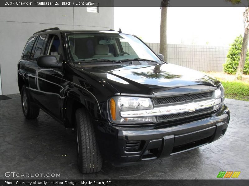 Black / Light Gray 2007 Chevrolet TrailBlazer LS