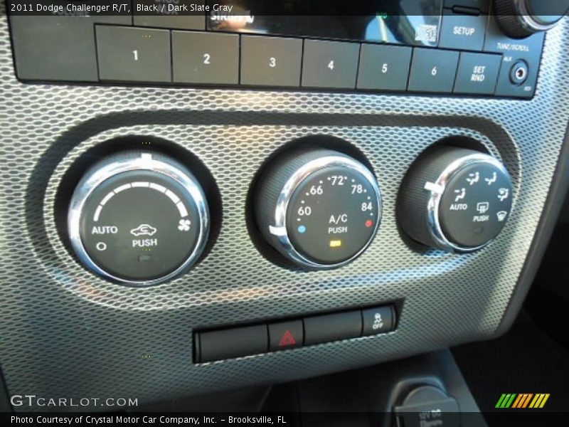 Black / Dark Slate Gray 2011 Dodge Challenger R/T
