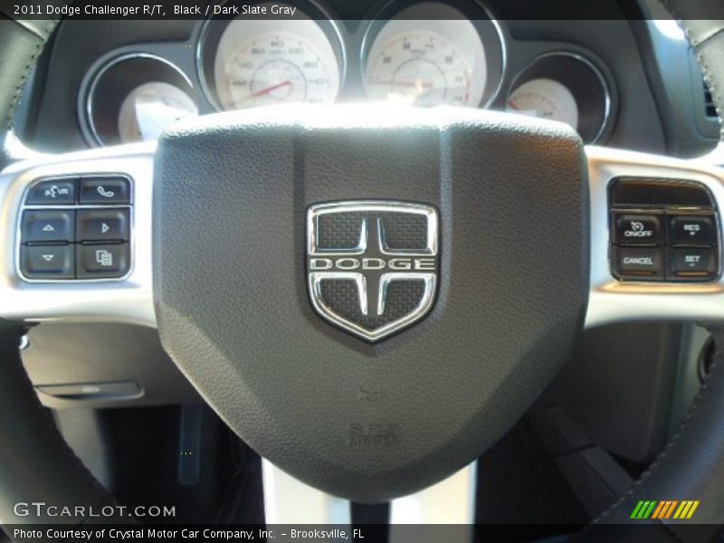 Black / Dark Slate Gray 2011 Dodge Challenger R/T