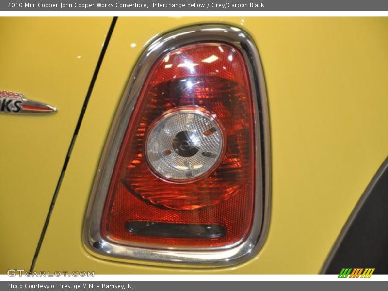 Interchange Yellow / Grey/Carbon Black 2010 Mini Cooper John Cooper Works Convertible