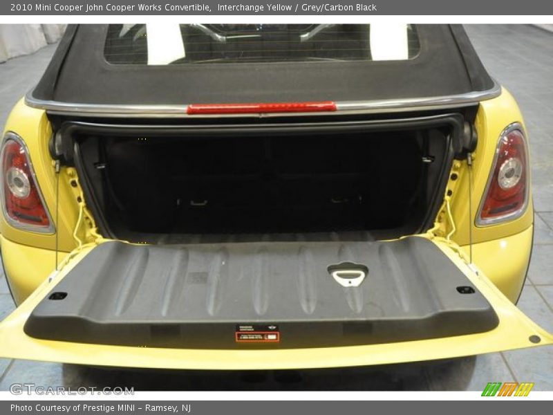  2010 Cooper John Cooper Works Convertible Trunk