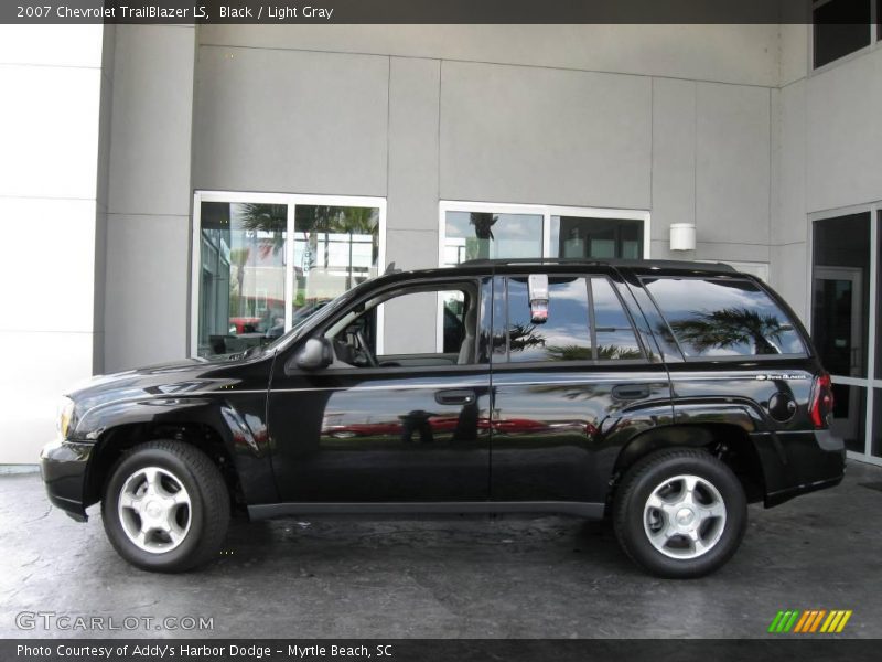 Black / Light Gray 2007 Chevrolet TrailBlazer LS