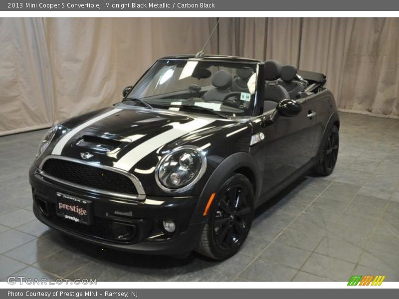 Midnight Black Metallic / Carbon Black 2013 Mini Cooper S Convertible