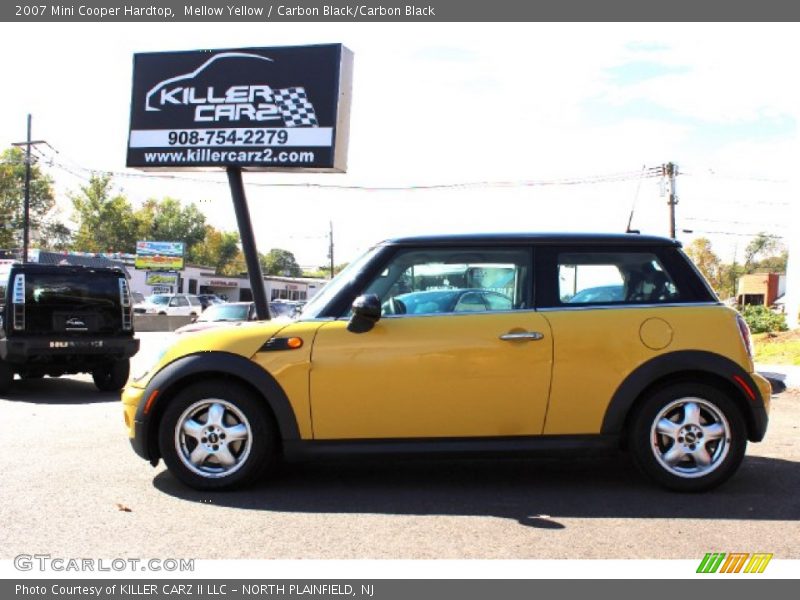 Mellow Yellow / Carbon Black/Carbon Black 2007 Mini Cooper Hardtop