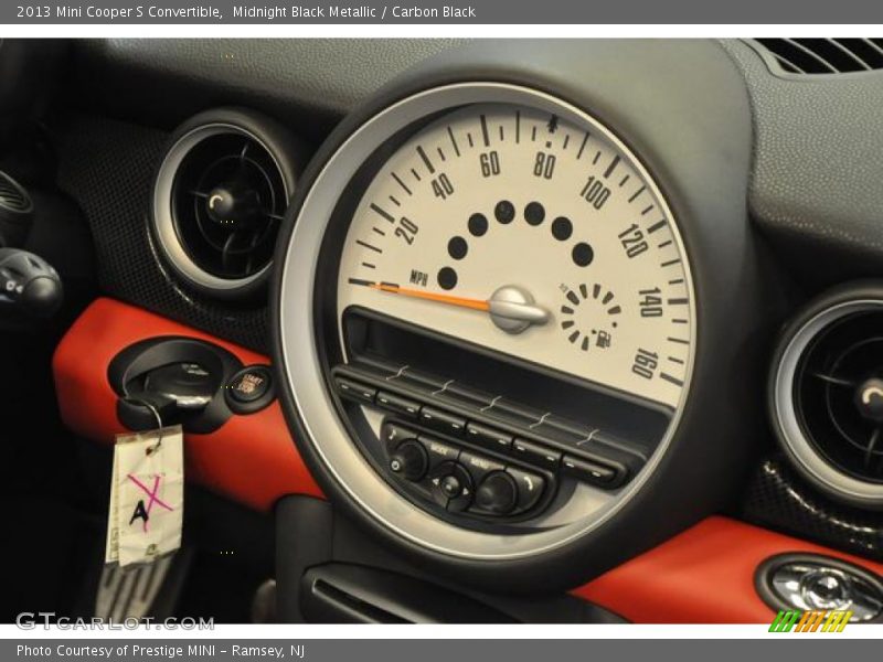 Midnight Black Metallic / Carbon Black 2013 Mini Cooper S Convertible