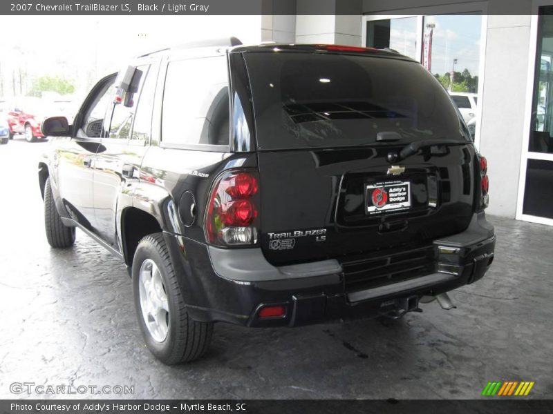 Black / Light Gray 2007 Chevrolet TrailBlazer LS