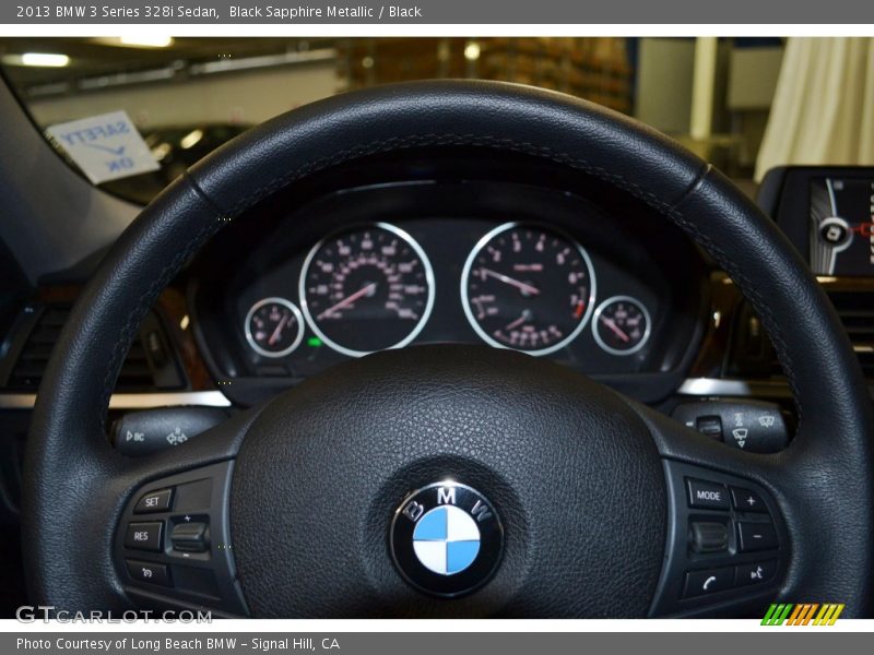 Black Sapphire Metallic / Black 2013 BMW 3 Series 328i Sedan