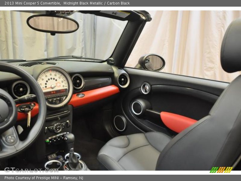 Midnight Black Metallic / Carbon Black 2013 Mini Cooper S Convertible