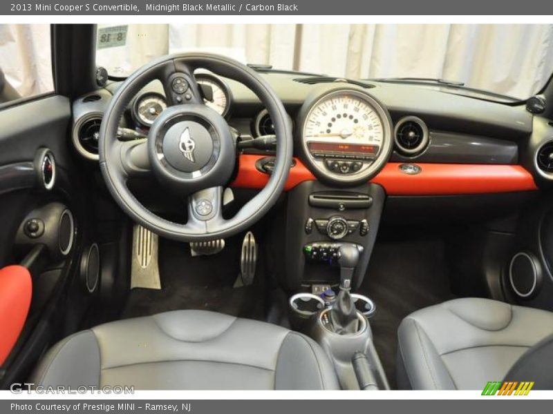 Midnight Black Metallic / Carbon Black 2013 Mini Cooper S Convertible