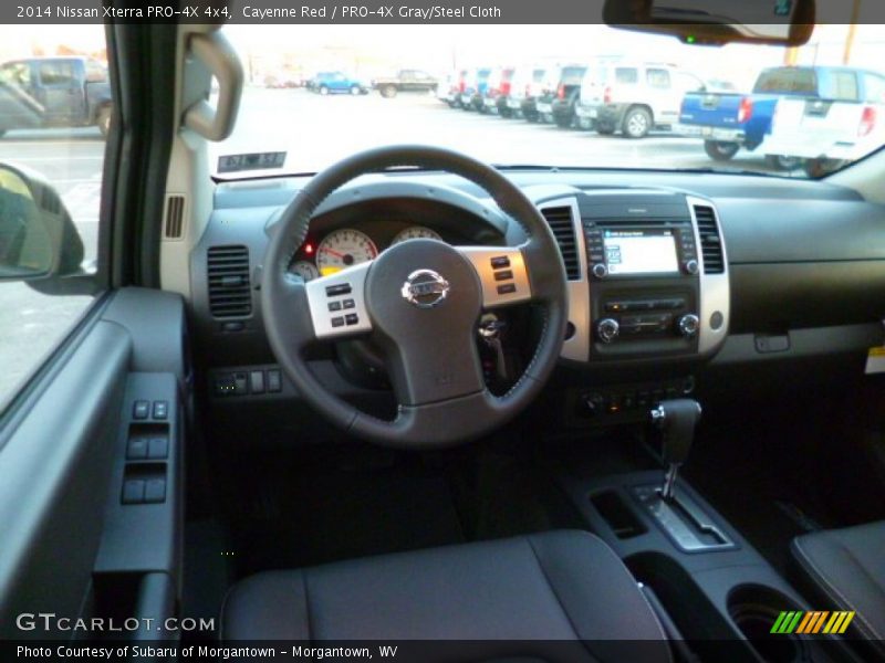 Dashboard of 2014 Xterra PRO-4X 4x4