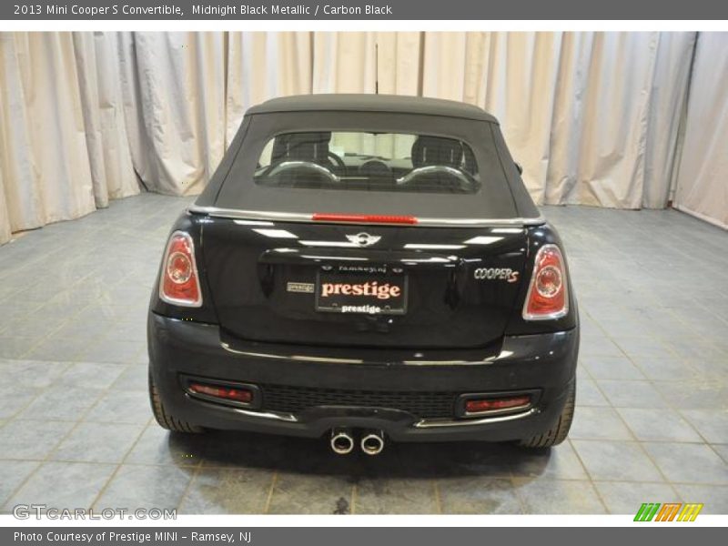 Midnight Black Metallic / Carbon Black 2013 Mini Cooper S Convertible