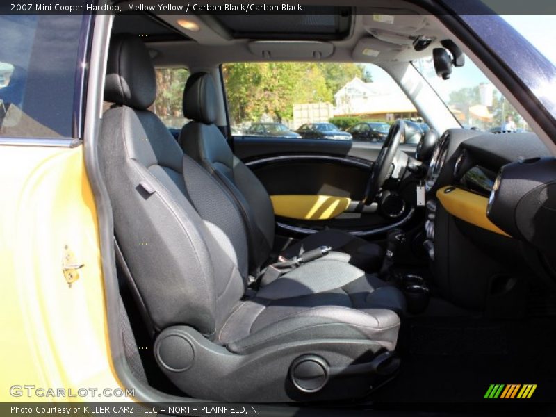 Mellow Yellow / Carbon Black/Carbon Black 2007 Mini Cooper Hardtop