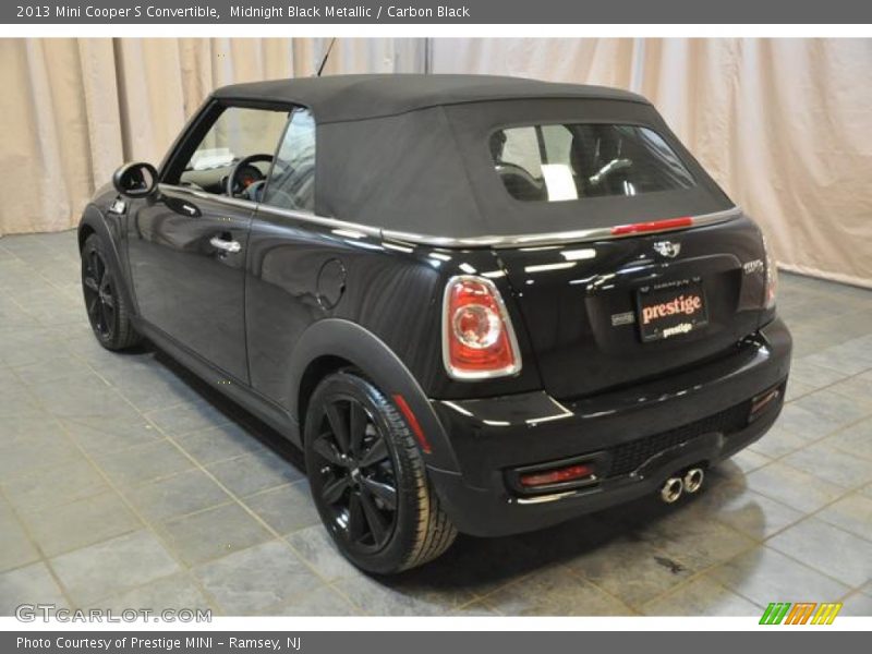 Midnight Black Metallic / Carbon Black 2013 Mini Cooper S Convertible