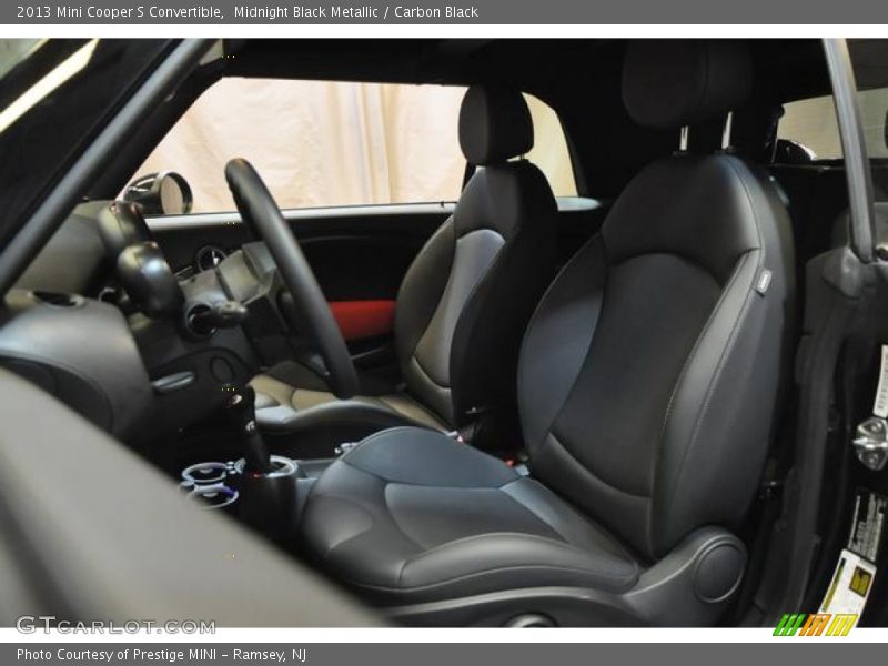 Midnight Black Metallic / Carbon Black 2013 Mini Cooper S Convertible