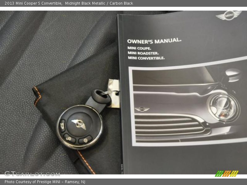 Midnight Black Metallic / Carbon Black 2013 Mini Cooper S Convertible
