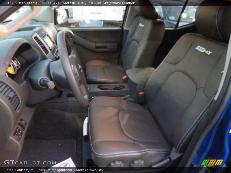 Front Seat of 2014 Xterra PRO-4X 4x4