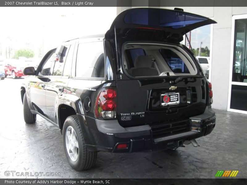 Black / Light Gray 2007 Chevrolet TrailBlazer LS