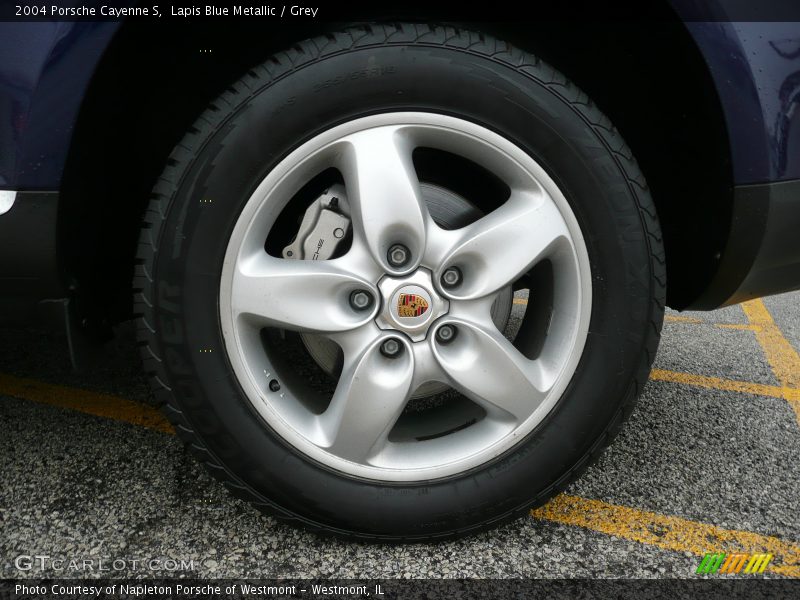 Lapis Blue Metallic / Grey 2004 Porsche Cayenne S