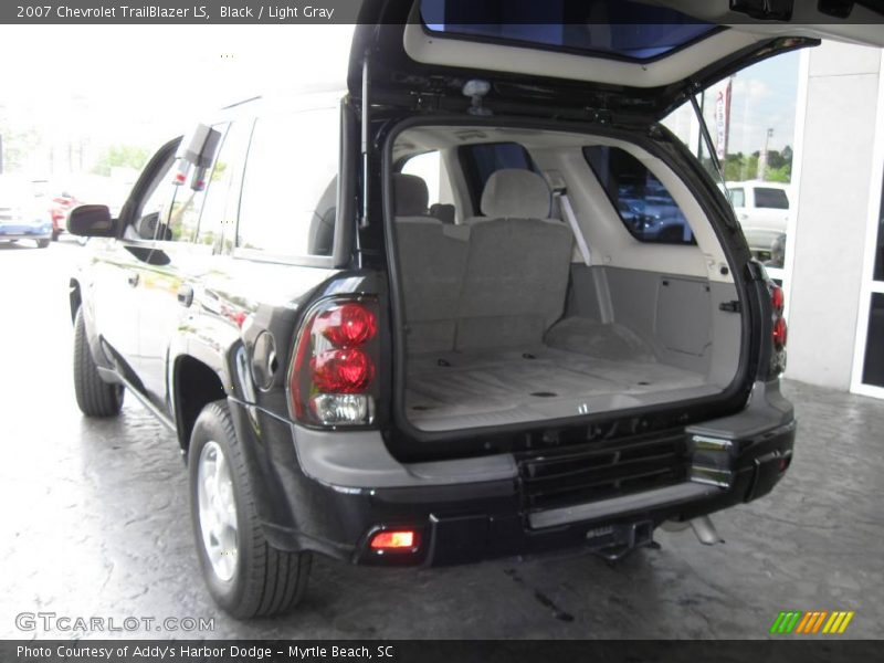 Black / Light Gray 2007 Chevrolet TrailBlazer LS
