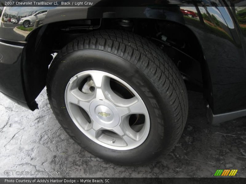 Black / Light Gray 2007 Chevrolet TrailBlazer LS