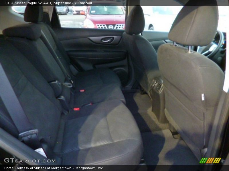 Super Black / Charcoal 2014 Nissan Rogue SV AWD