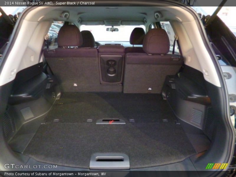 Super Black / Charcoal 2014 Nissan Rogue SV AWD