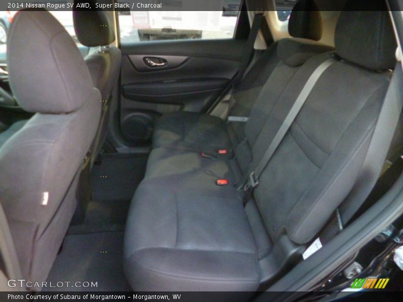 Super Black / Charcoal 2014 Nissan Rogue SV AWD