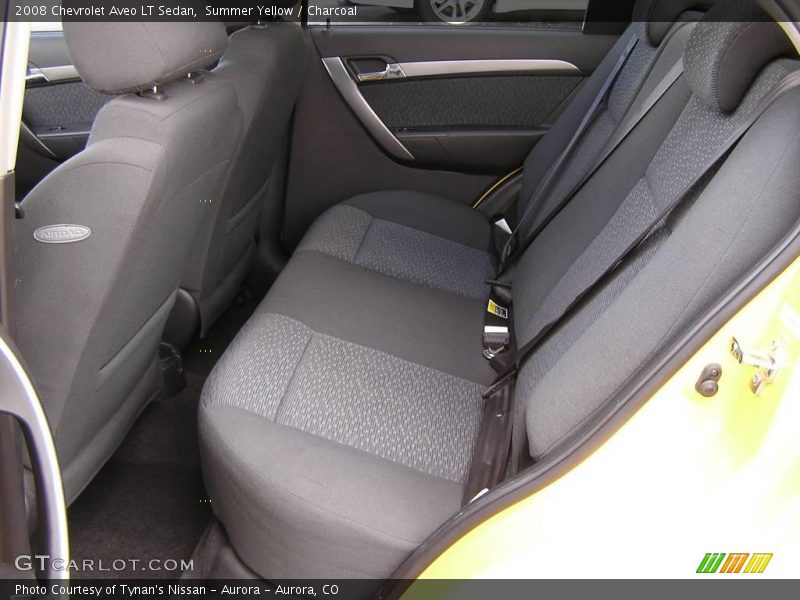 Summer Yellow / Charcoal 2008 Chevrolet Aveo LT Sedan