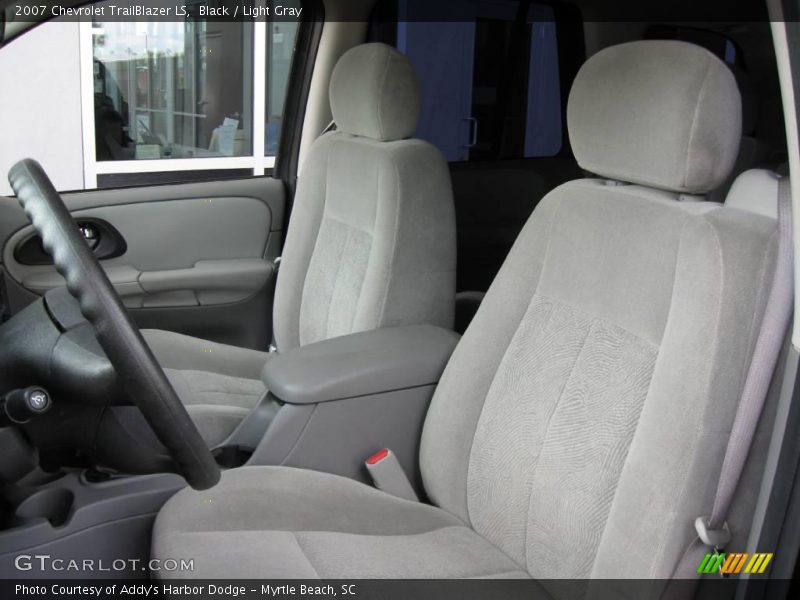 Black / Light Gray 2007 Chevrolet TrailBlazer LS