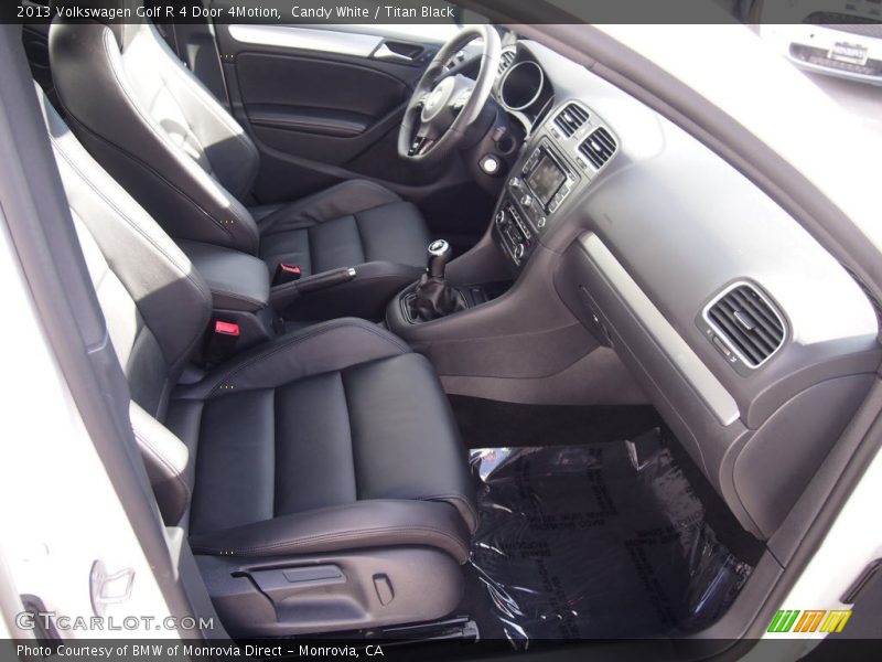 Candy White / Titan Black 2013 Volkswagen Golf R 4 Door 4Motion