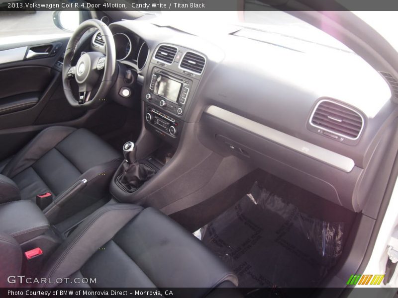 Candy White / Titan Black 2013 Volkswagen Golf R 4 Door 4Motion